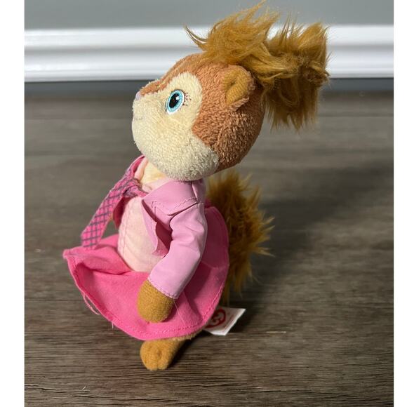 TY Beanie Baby Alvin and the Chipmunks Brittany Plush - Picture 2 of 5
